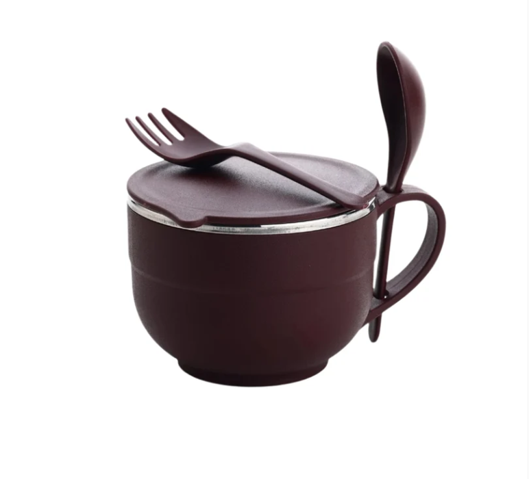 Stainless Steel Noodle Bowl – Insulated & Portable