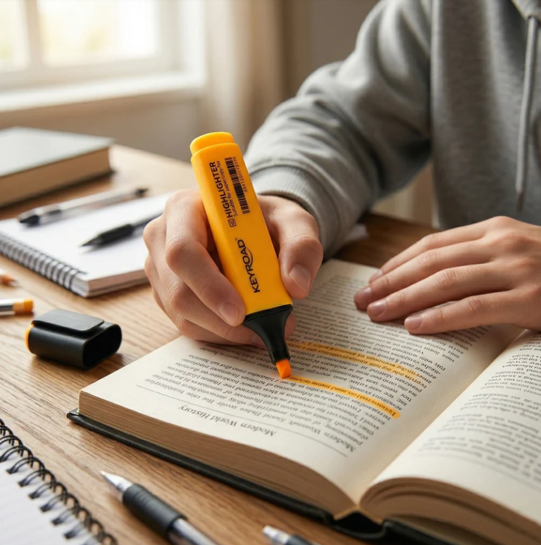 Highlighter Marker Pen Set – Bright, Smooth & Versatile Highlighting