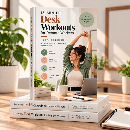 15-Minute Desk Workouts for Remote Workers | A Healthier, Happier Workday
